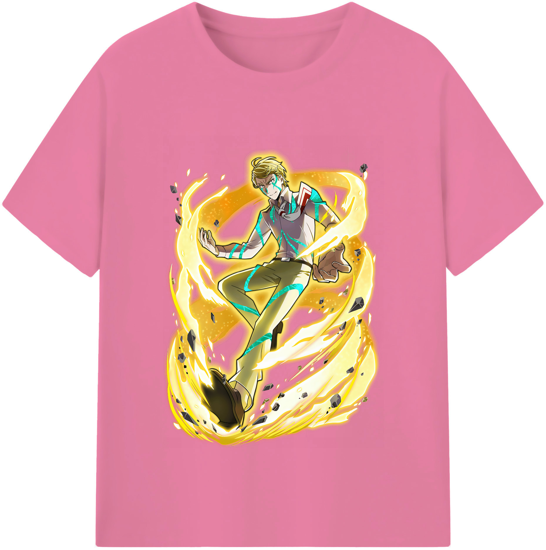 （画像用） 文豪ストレイドッグス Bungo Stray Dogs 綿100％半袖Tシャツ（フロントプリント）